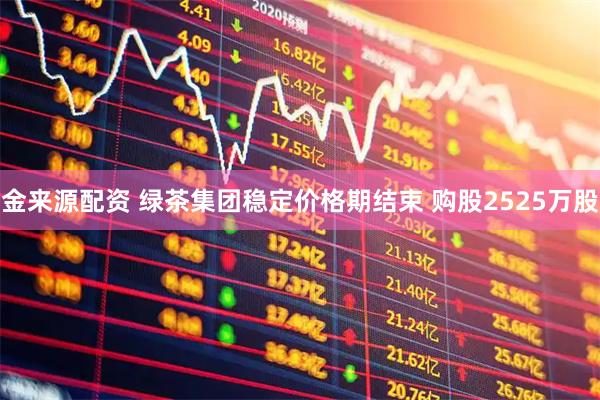 金来源配资 绿茶集团稳定价格期结束 购股2525万股